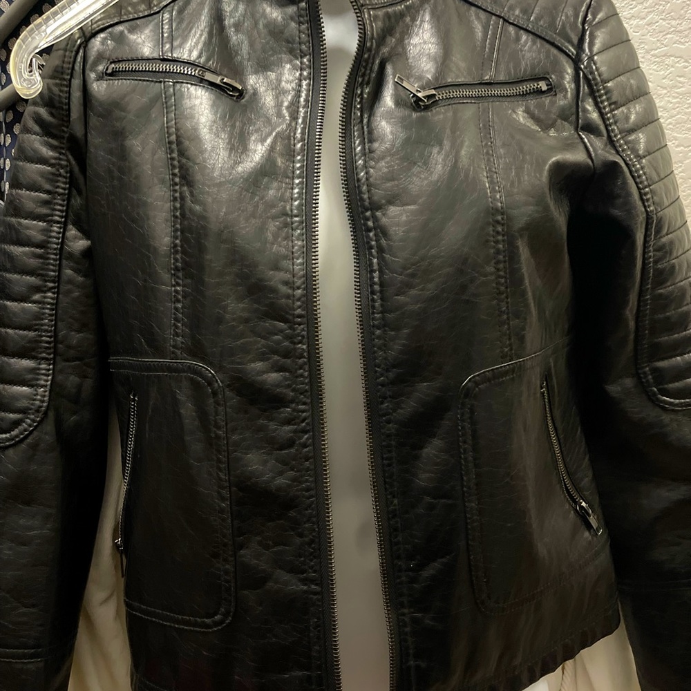 leather jacket by Maralyn and me.